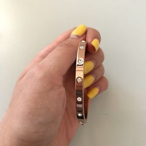 KATE SPADE rose gold bangle